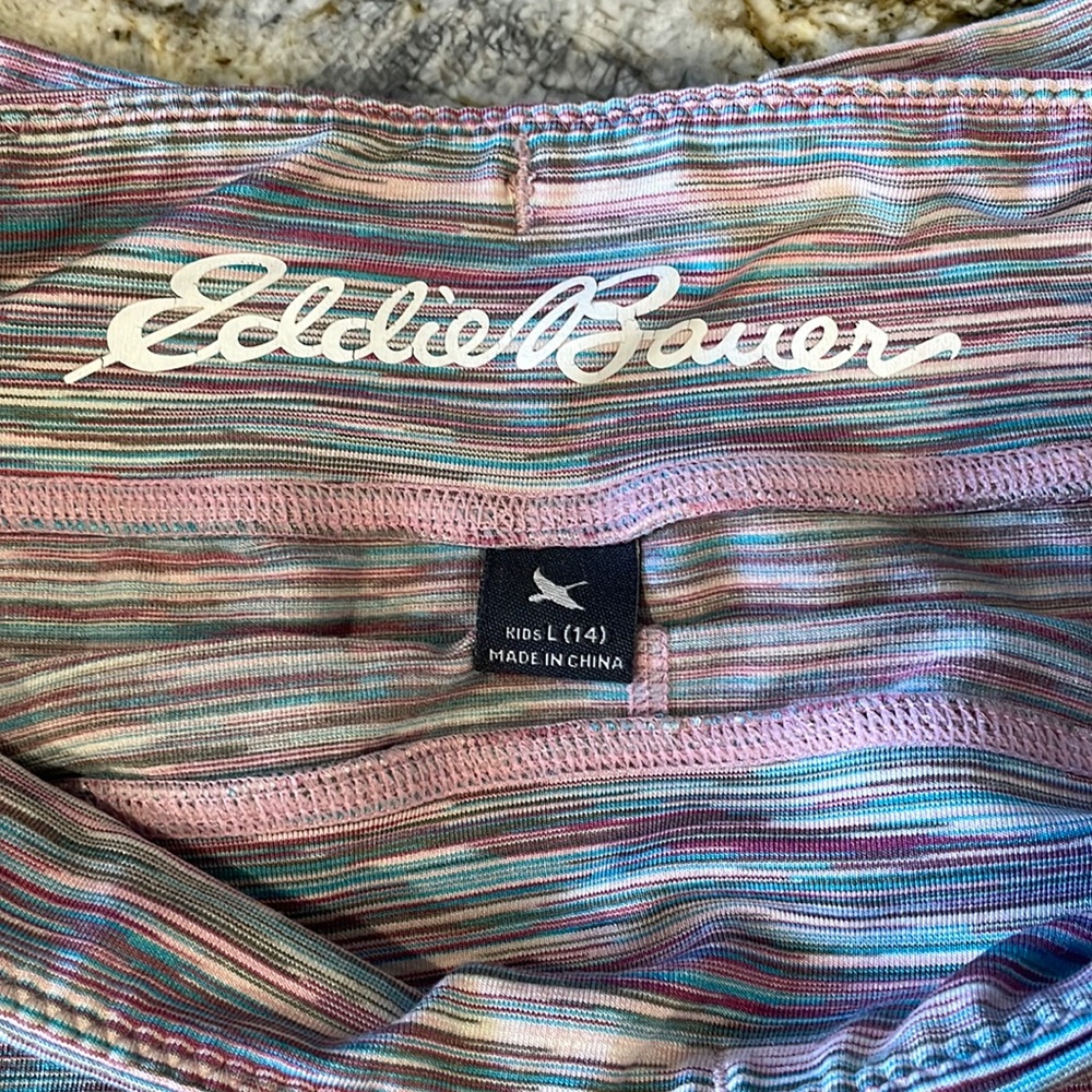 Eddie Bauer kids size large/14 ankle length leggings.
